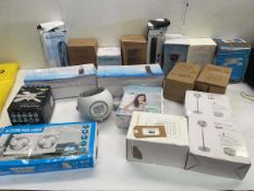 +VAT 2 bags containing Humidification cooling fans, Wind Waver fans, H-Type fan lights, tower fans