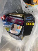 Mixed toys to include model jet engine, Who Wants To Be A Millionaire? boardgame etc.