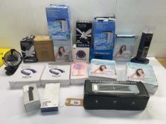 +VAT 2 bags of air cooling fans, tower fans, neck fans, hand held fans etc