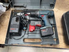 +VAT Bosch drill with 2 batteries and charger