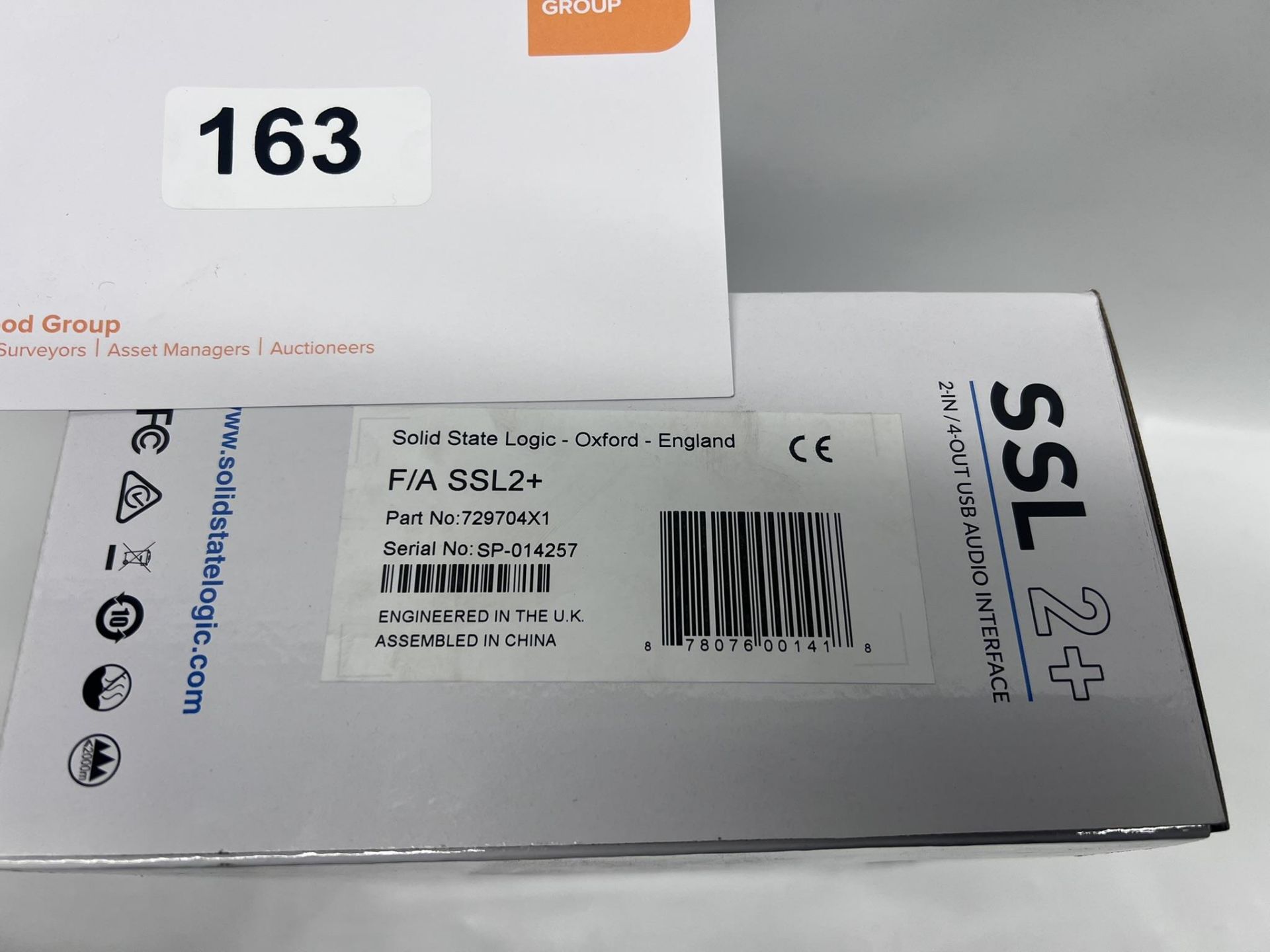 Solid State Logic SSL 2+ 2-IN/4-OUT USB Audio InterfaceUnit is new in box, unopenedItems are located - Image 4 of 4