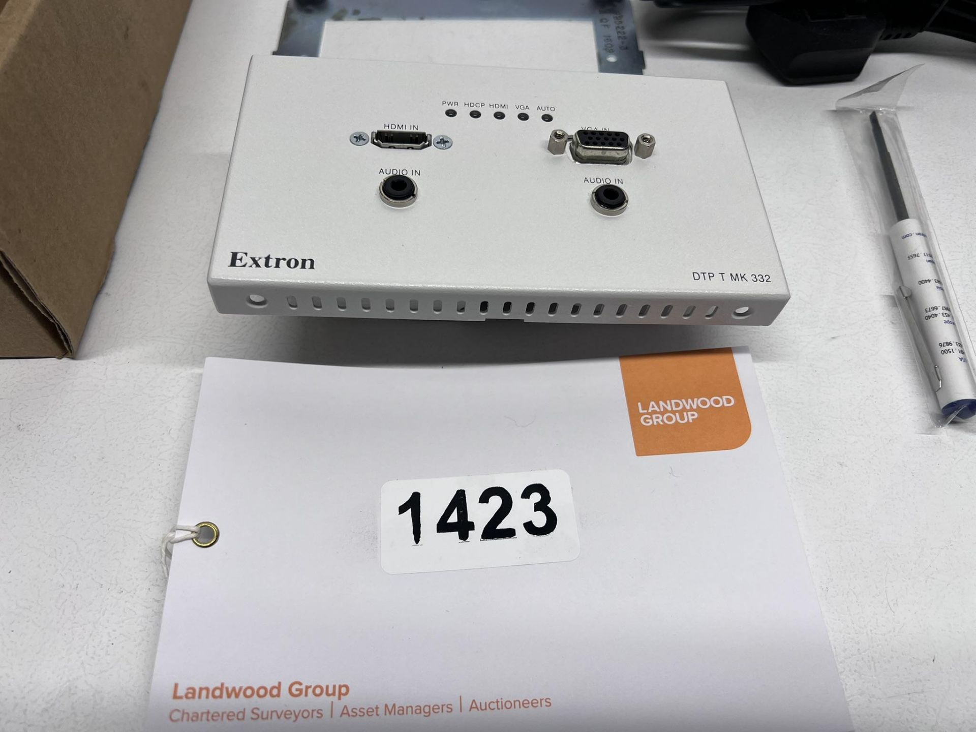 Extron DTP T MK 332 Wall Plate VGA and HDMIIncludes Power Supply, This unit is new and assumed to be - Image 2 of 4