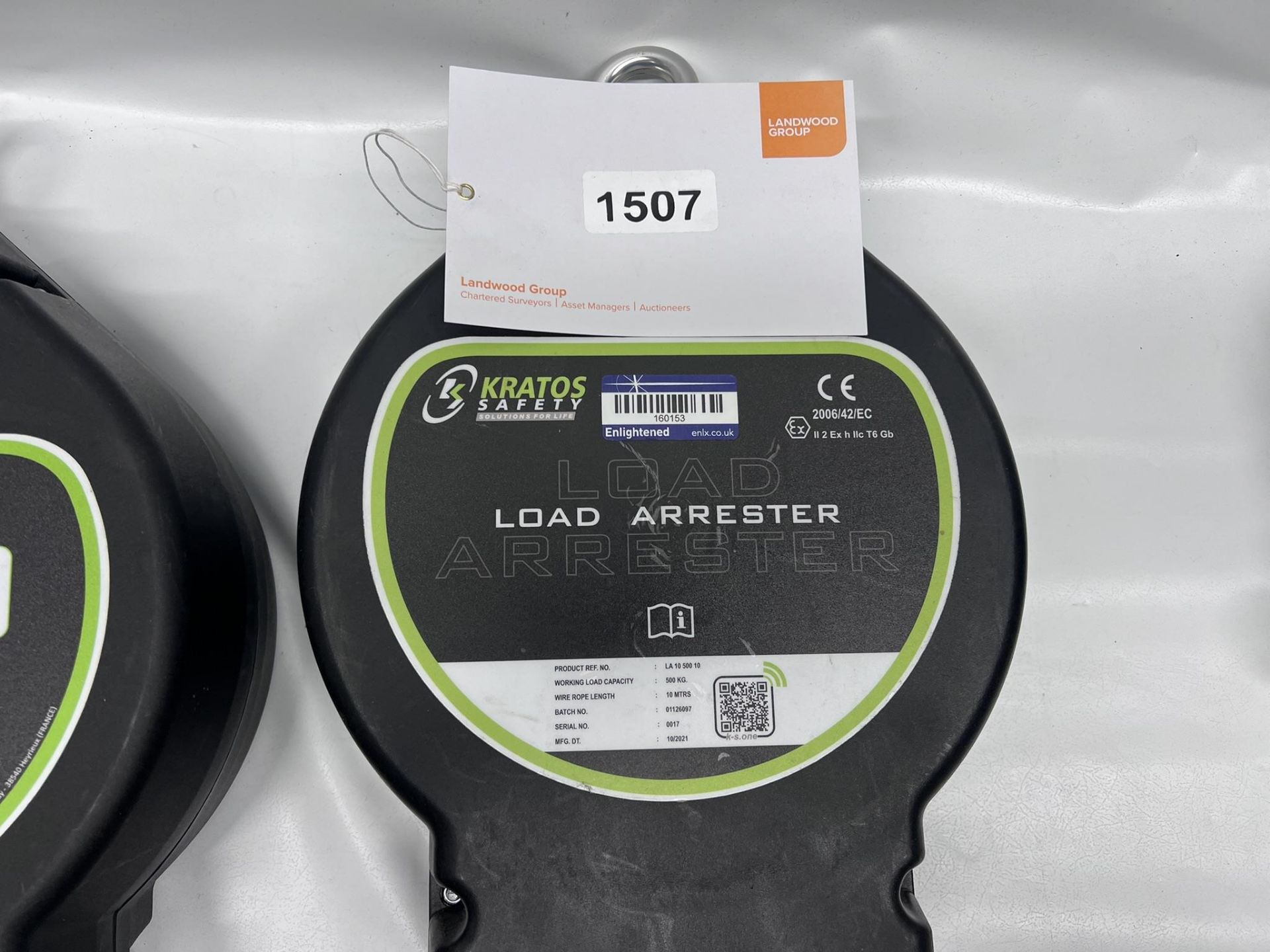 2x 24m 500kg fall arrester, 3x 10m 500kg fall arresterItems are in good condition but out of - Image 5 of 6