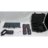 Altair Wireless Comms SystemTested and working, Includes base station, charging box for 4 packs