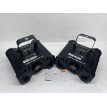 Pair of Hydrogen DMX MK2, Aquatic Effect LightsUnits capable of static colour or colour changing,