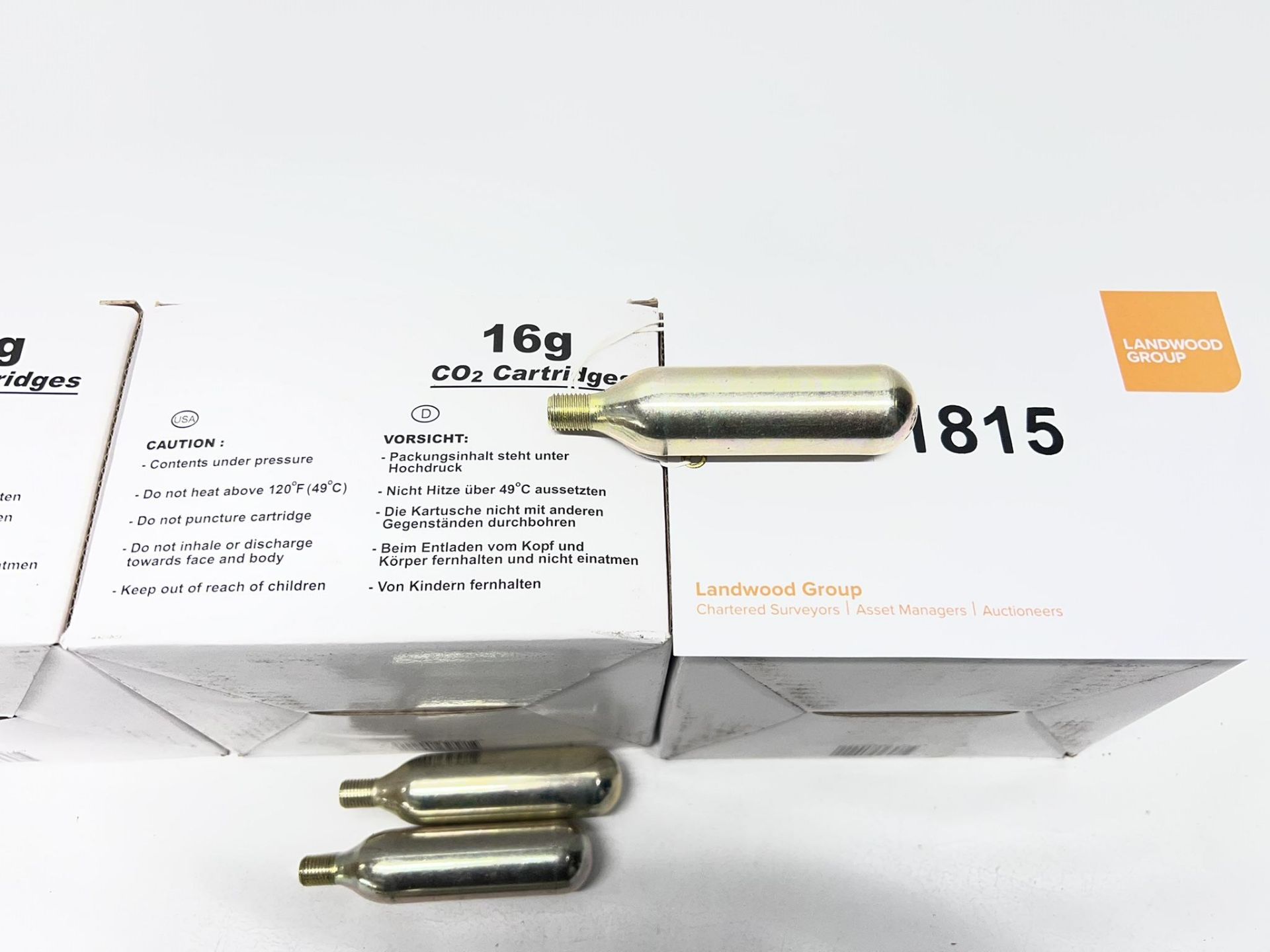 Approx 390x CO2 canistersCompatible with the Le Maitre Air Cannon systemThese items are new and - Image 2 of 3
