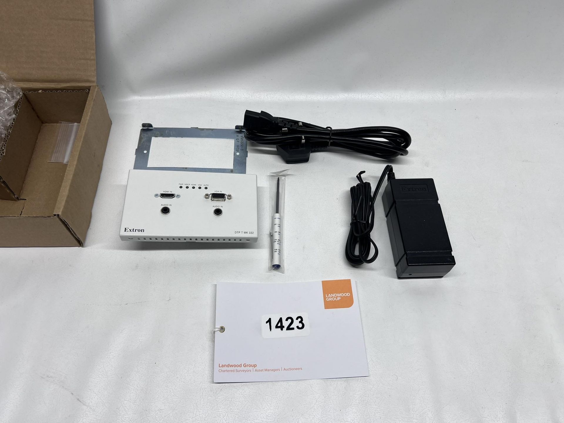 Extron DTP T MK 332 Wall Plate VGA and HDMIIncludes Power Supply, This unit is new and assumed to be