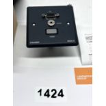 Kramer WXA-H/EU(G) VGA and HDMI Wall PlatePassive Wall PlateThis unit is new and assumed to be in