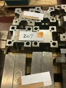4 Erowa Riser Blocks 75mm High