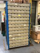 Multi Draw unit containing 91 drawers of assorted or rings