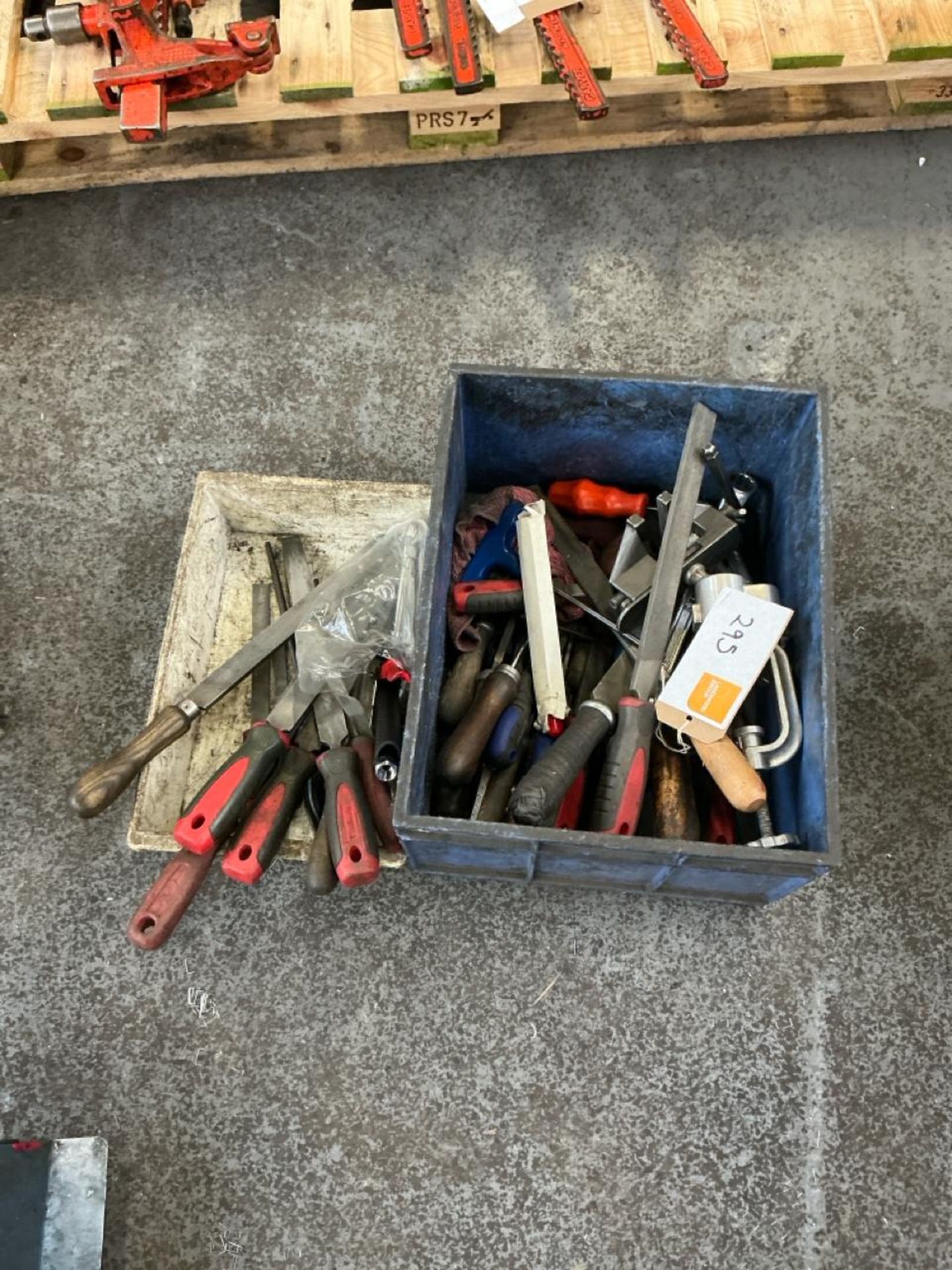 Qty Of Hand Tools To Include Files, Spanner’s