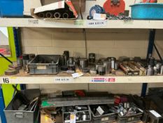 Contents Of Shelf Containing Steel & Brass Pieces