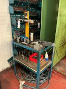 Heat Robo Tool Heater With BT40 & HSK Arbours On Bench