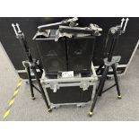 Pair Nexo PS8 Speakers in Flightcase