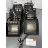 6 x Strand Lighting 500w NOCTURNE Stage Light to 15amp Plug