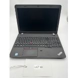 A Lenovo Thinkpad E560 Laptop Computer