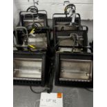 6 x Strand Lighting Coda 1000w Stage Light to 15amp Plug.
