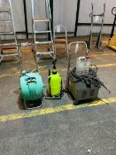 Various items for dispensing water