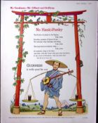 Guinness 63 Years-Old Advert 1962 No Hanki-Panky-G.E.3643-A