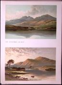 Scotland Rowardennan & Tarbet Loch Lomond Antique Coloured Print-38