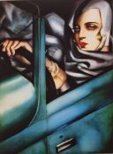 Tamara De Lempicka Limited Edition With Lempicka Estate (New York) Authenticated Certificate.