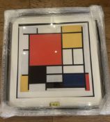 Piet Mondrian Composition in Red, Yellow, Blue and Black, 1921