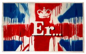 Banksy , Ex Museum Show Limited Edition Only 1000 Created For Charity E R..