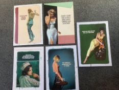 The Connor Brothers Set of 5 Museum Postcards Ideal For Framing