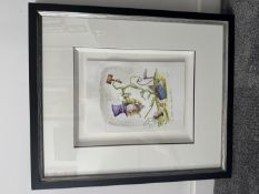 Peter Smith Water Colour Painting - Rare One of A Kind- Original Artwork