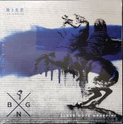 Banksy, Rise & Fall 111 Black Note Graffiti Record and Artwork On Sleeve Ultra Rare