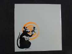Banksy Limited Edition (1000) Radar Rat Record & Cover As Seen In Museums. Free Post In UK 2008