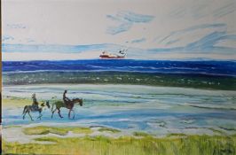 Galloping On The Silver Sands