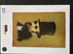 Banksy Abe Lincoln Poster - Limited Edition Unsigned Naturally 50 x 70 cm Free Post In UK