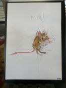 Dave White Be Kind Signed Limited Edition (300) with COA FREE POST unframed