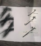 Banksy (1974-) ‘Civilian Drone Strike’ Spray Stencil, Graffiti Art, London, December 2023.