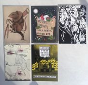 Super Fluo (b 70-80s) Various Original ‘Urban Artists’ Promo Postcards From Lazerides Gallery, 20...