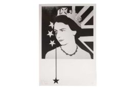 Pure Evil (b.1968) ‘Queen Elizabeth Brexit’, Screenprint, Artist's Proof, 2016