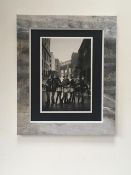 The Super Models, Peter Lindbergh (b 1944-2019) New York, Photo Shoot, Framed, B and W, 1994