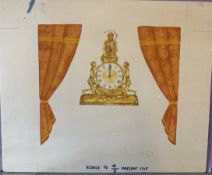 Original Artwork For Cinderella Book 1970's Andrew Skilleter Free Post In UK