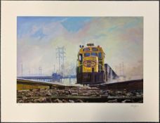 Bob Dylan (b1941) ‘Industrial Train’, Retrospectrum Collection, Editioned, Print, Certificate, 20...