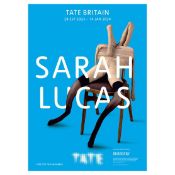 Sarah Lucas (b 1962) Offset Lithograph of (Bunny, 1997) At Happy Gas Exhibition, Discontinued, 20...