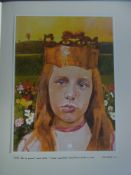 Sir Peter Blake RA Alice Copy of Signed COA (Beatles Sgt Peppers) Limited Edition 500