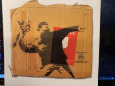 Banksy Rare Sicily Museum Invite Card Rare Free Post In UK