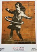 Banksy Hula Hoop Poster - Limited Edition Unsigned Naturally 50 x 70 cm Free Post In UK