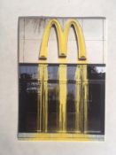 Zevs (b 1977-) Original ‘Liquidated Logos’ Postcard From Lazerides Gallery, 2007