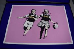 Banksy (b1974) ‘Police Kids / Jack and Jill’ Editioned, Stamped, Banksy By West Country Prince, 2...