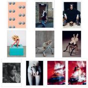 Sarah Lucas (b 1962) Tits In Space Postcard Set From ‘Happy Gas’ Exhibition, Discontinued, 2023