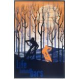 Filsouf. S (b1994) ‘Life Behind Bars’, Mountain Bike, X Trail, Lithograph. 2024.