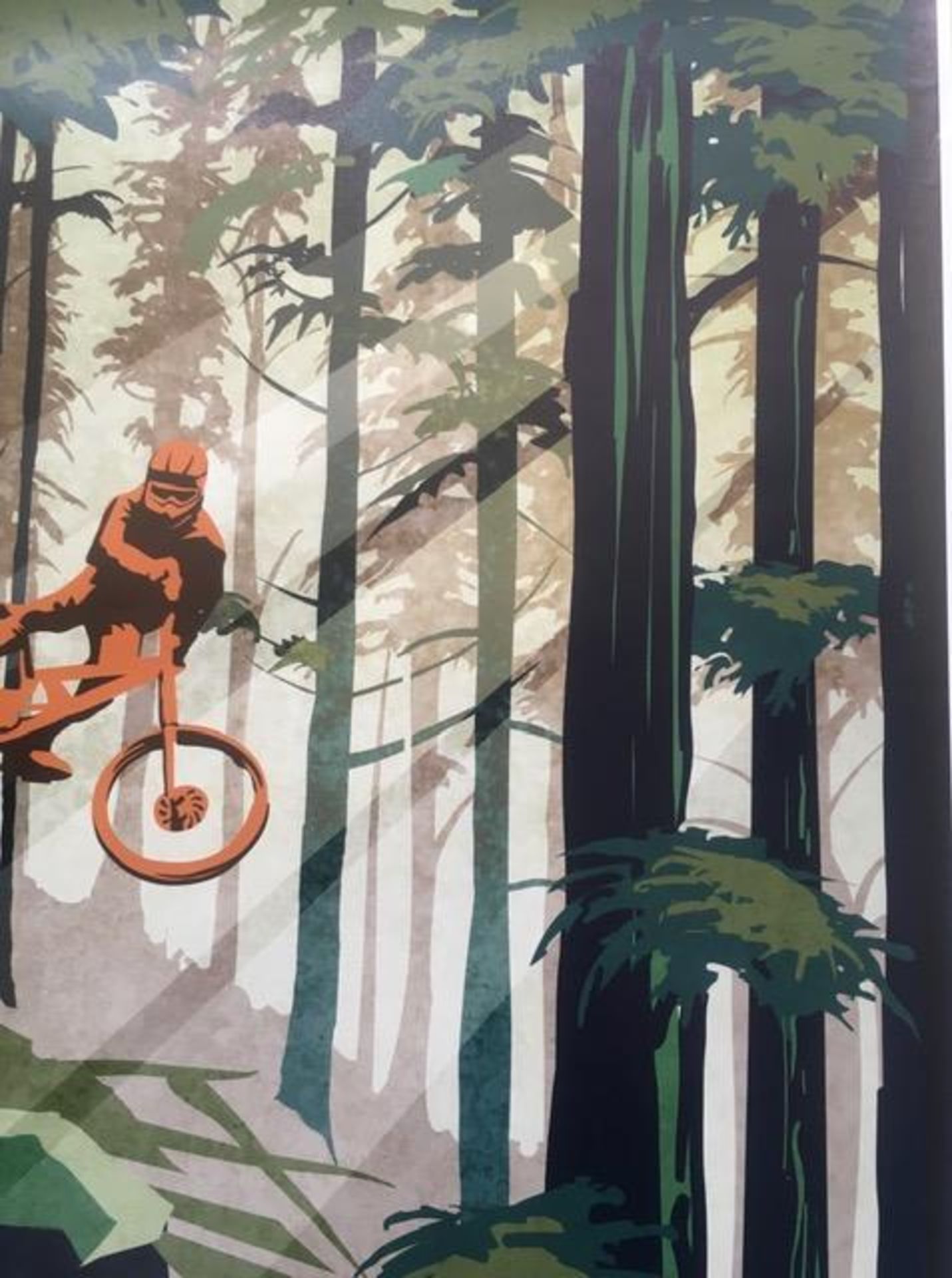 Filsouf. S (b1994) ‘My Therapy’ Mountain Bike, X Trail, Lithograph. 2024. - Image 5 of 5