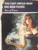 Son of Innes (b 1977) ‘Forlorn Woman,’ ‘You Can’t Unf**k Whats Been F**ked,’ Gicelee Print, 2025